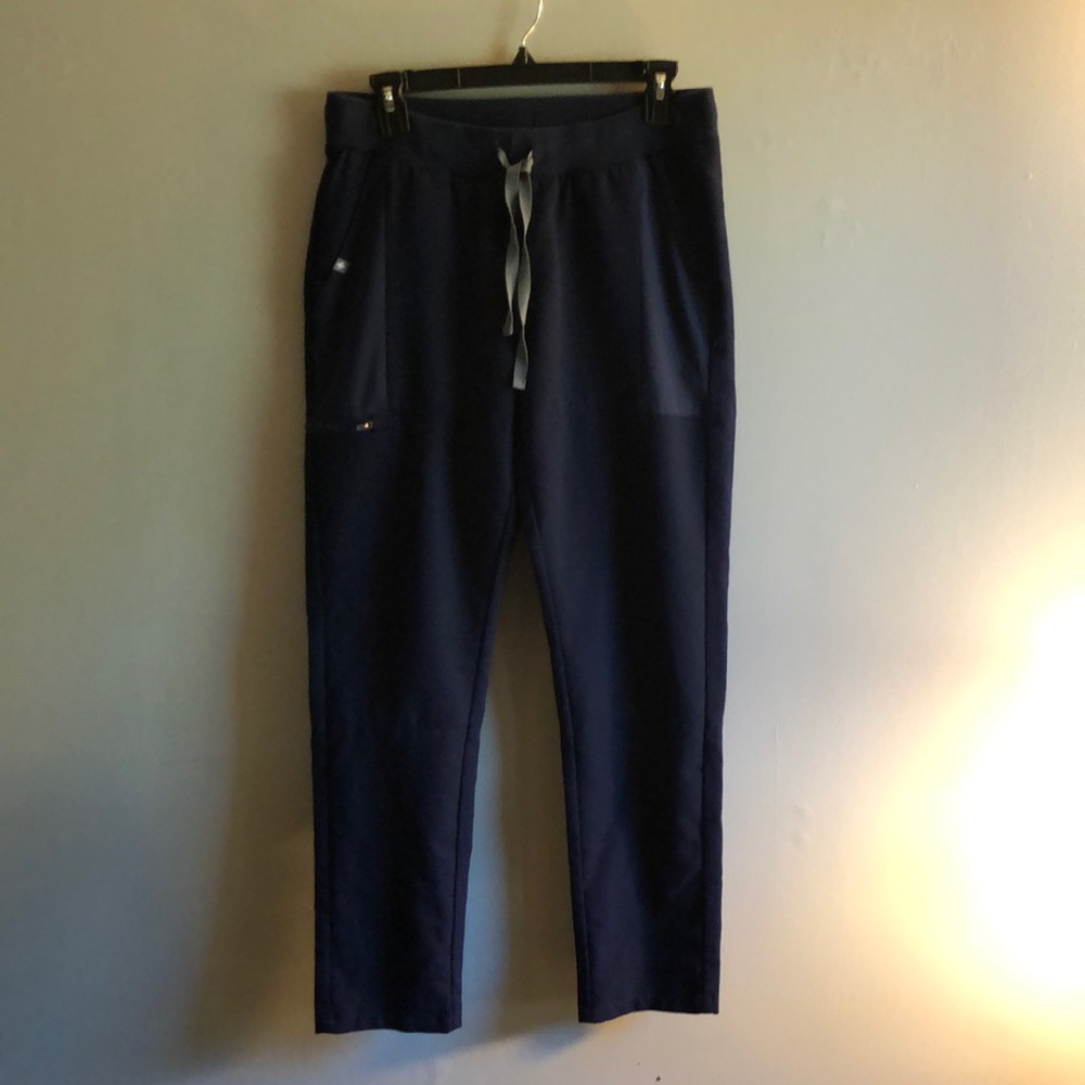 FIGS Technical Collection Scrub Blue Pants Size Small